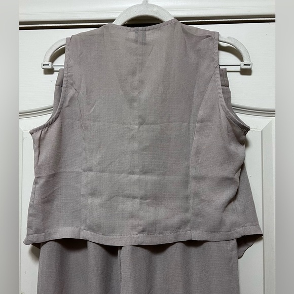 SHEIN vest and slack set, light khaki color. Women’s size small, US 4 - Picture 7 of 9